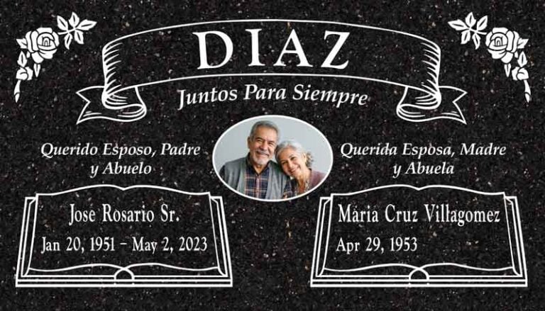 Galaxy Black headstone