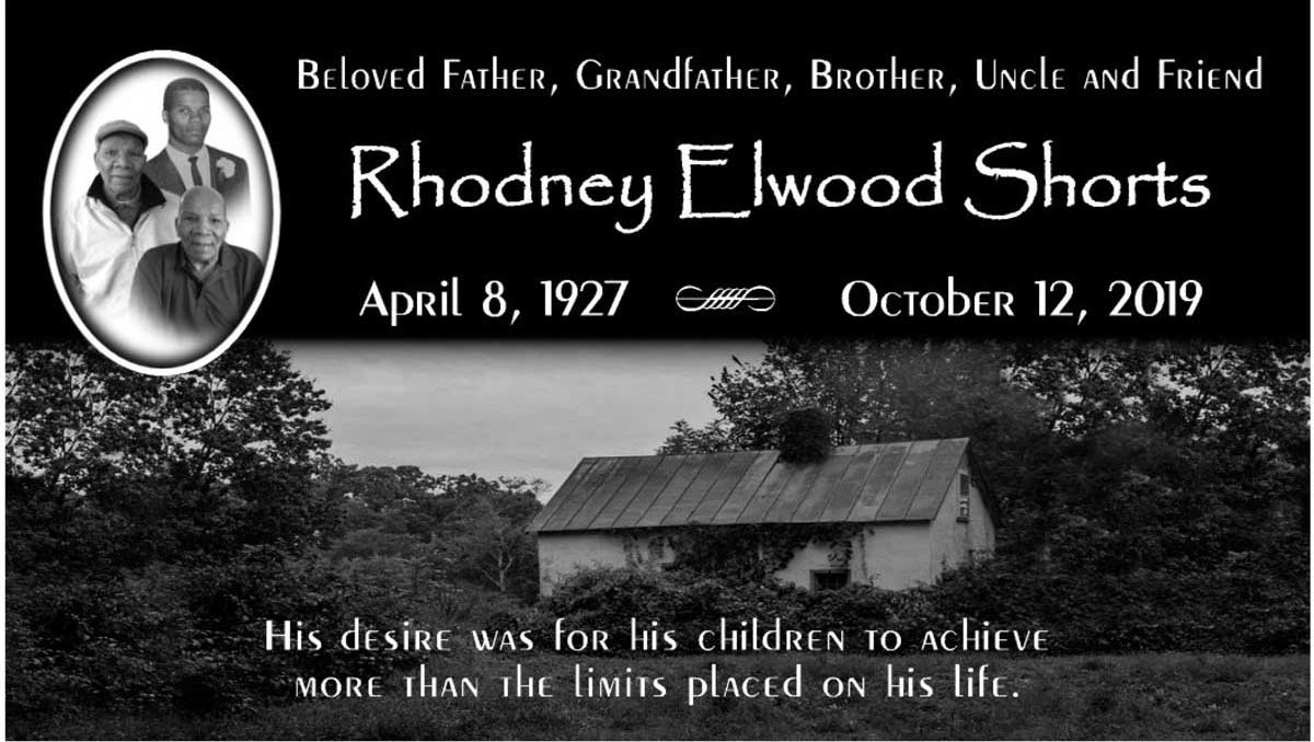 Photo Etched Portrait & Homestead Scene in Black Granite